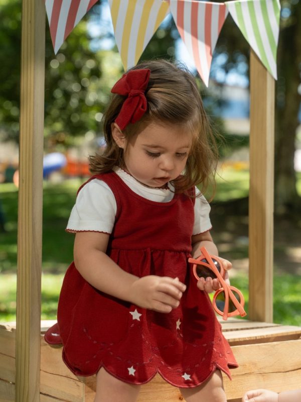 Vestido Bebê Estrelas